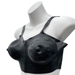 LATEX BRA 🖤 clubwear techno y2k goth